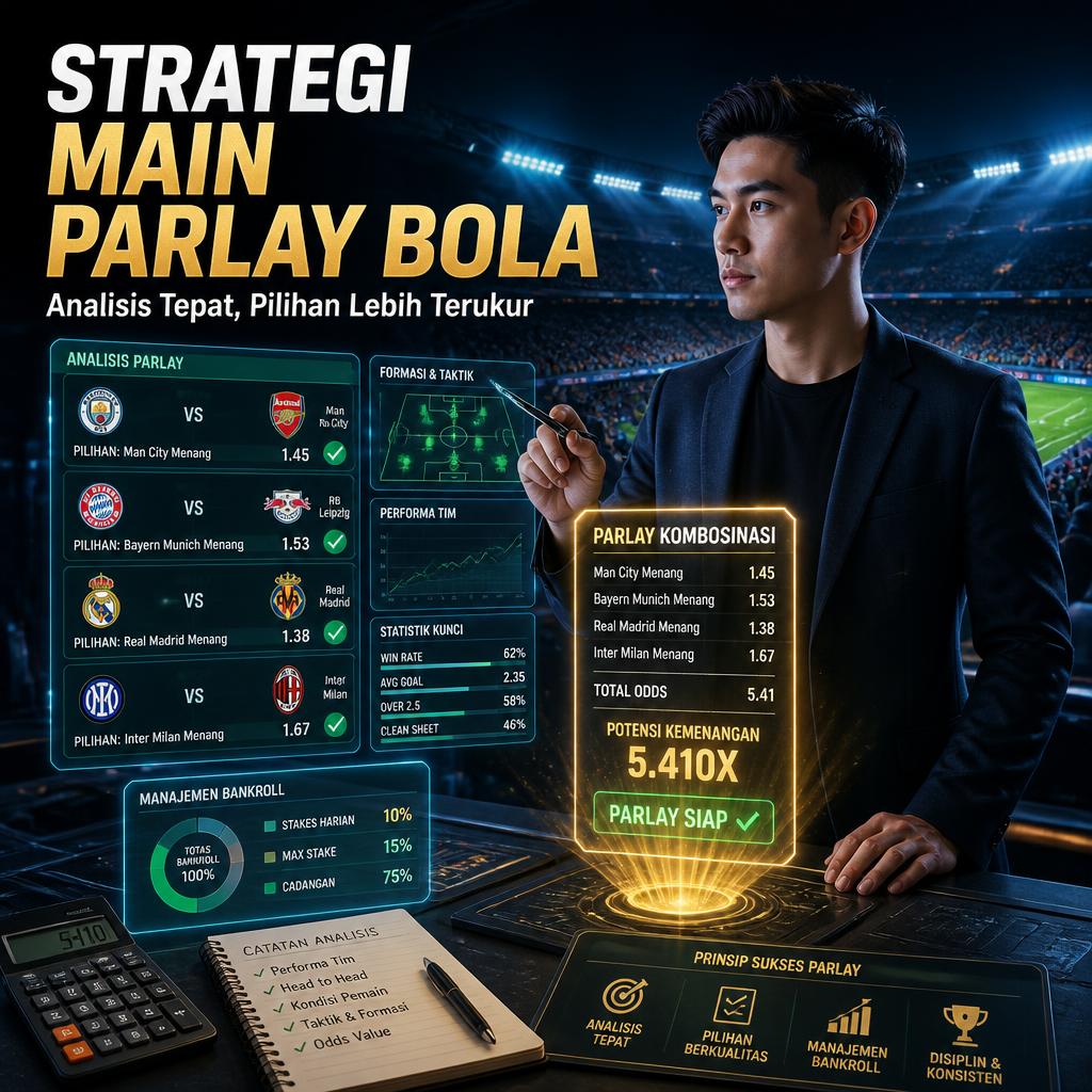 Strategi Main Parlay Bola untuk Peluang Menang Lebih Maksimal